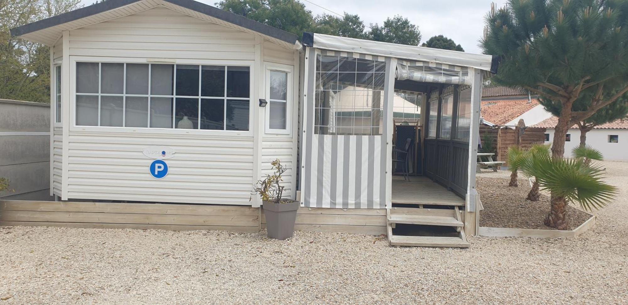 Mobil'home 2 à 4 pers Les Mathes La Palmyre , chèques vacances acceptés Quarto foto